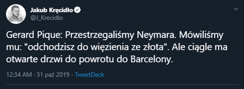 Pique zdradził, jak przestrzegali Neymara przed transferem do PSG!